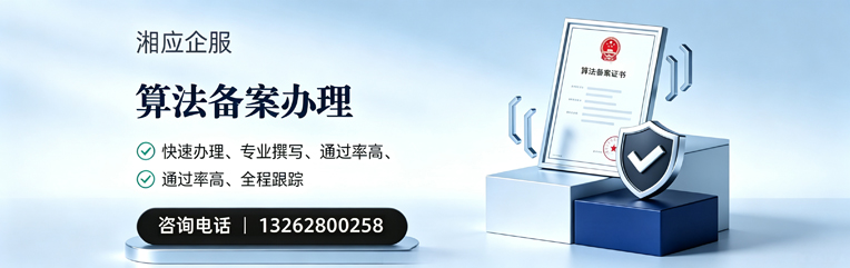 芜湖算法备案申报服务