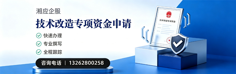 芜湖技术改造专项资金申报服务