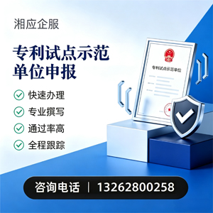 芜湖专利试点示范单位申报服务