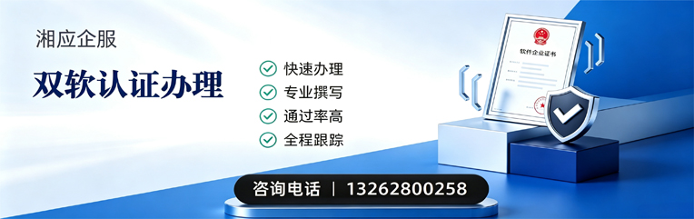 芜湖双软认证申报服务