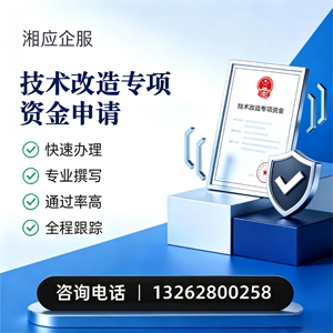 芜湖技术改造专项资金申报服务
